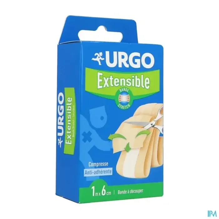 Urgo pansement extensible bande à decouper 1m x 6cm