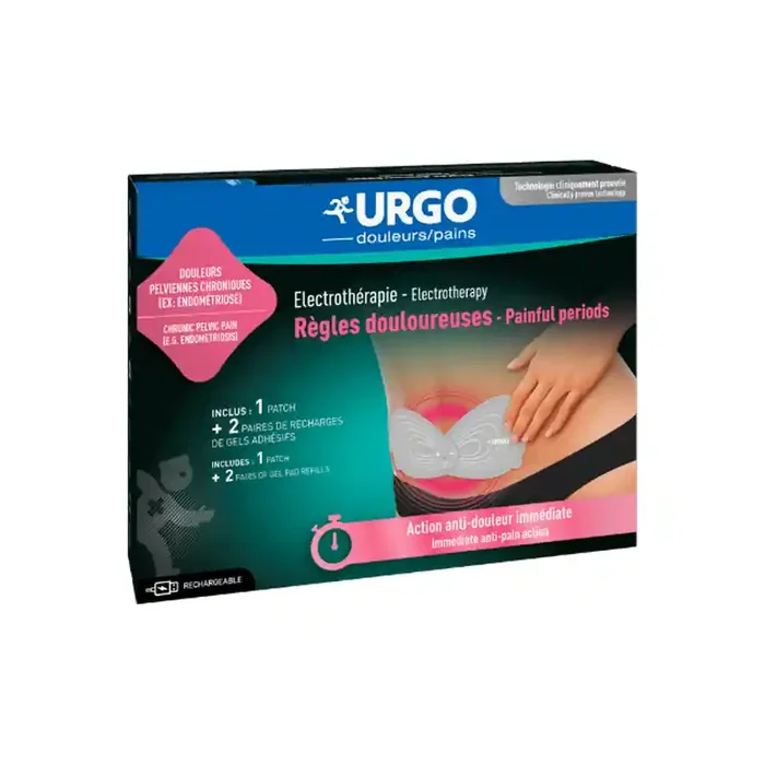 Urgo recharges patch electrotherapie regles douloureuses