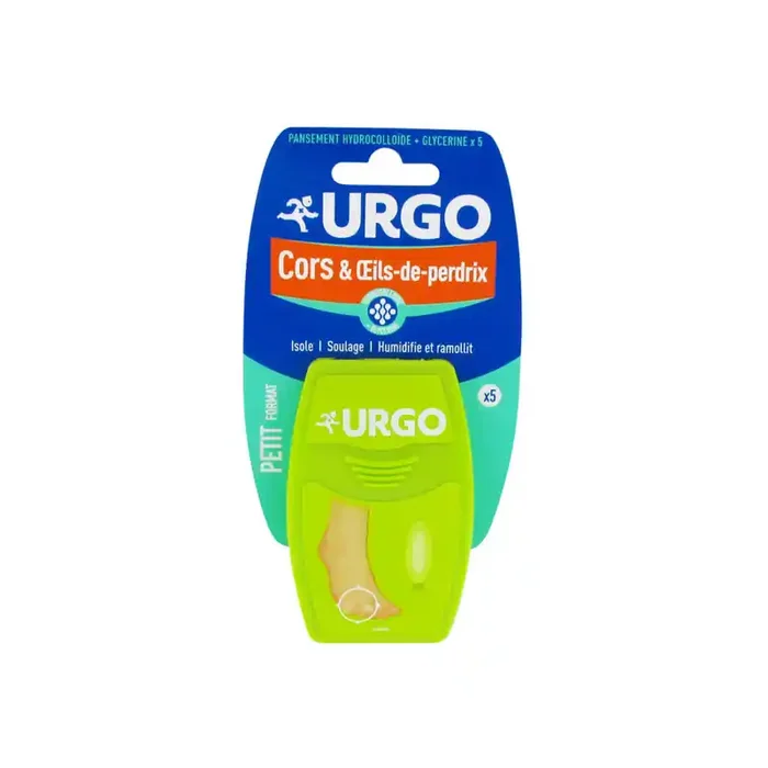 Urgo traitement cors & oeils-de-perdrix 5 pansements