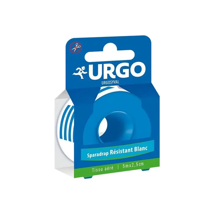 Urgo Urgosyval sparadrap resistant blanc 5m x 2,5cm