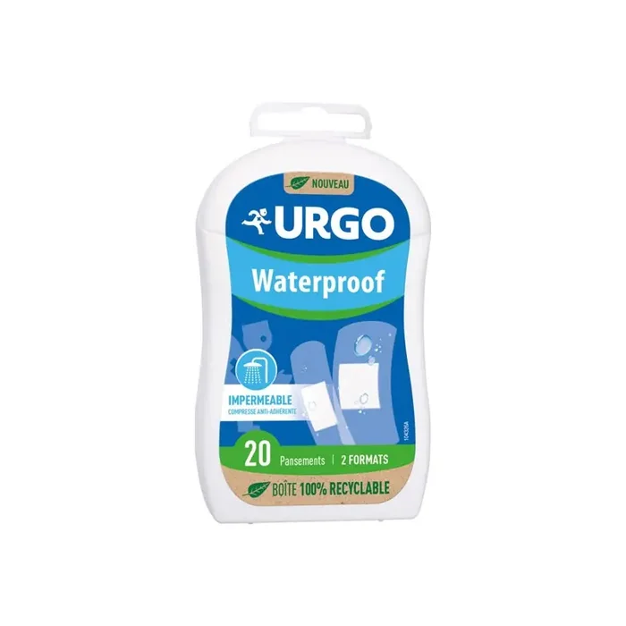 Urgo Waterproof 20 pansements impermeables
