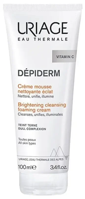 Uriage Dépiderm Crème Mousse Nettoyante Éclat Teint Terne 100 ml