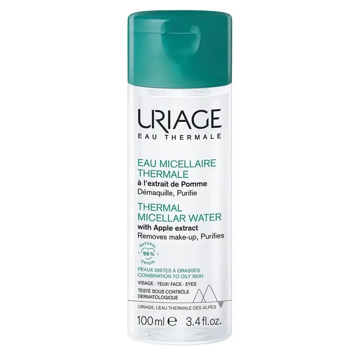 Uriage Eau Micellaire Thermale Visage et Yeux Peaux Mixtes à Grasses 100ml