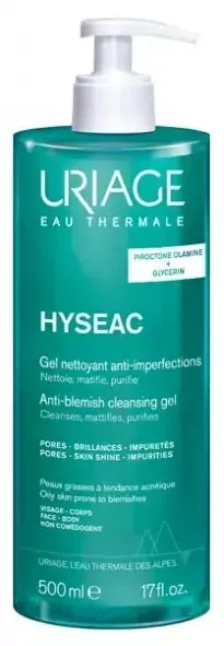 Uriage Hyséac Gel Nettoyant Anti-Imperfections 500 ml