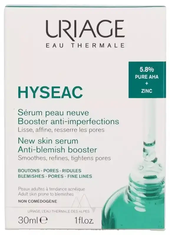 Uriage Hyséac Sérum Peau Neuve Anti-Imperfections Peaux Adultes 30 ml
