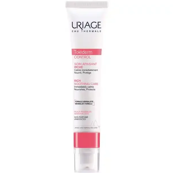 Uriage Toléderm Control Soin Apaisant Riche 40 ml
