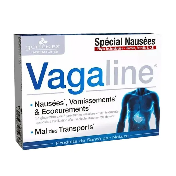Vagaline – Nausées Vomissements Ecoeurements – 15 comprimés