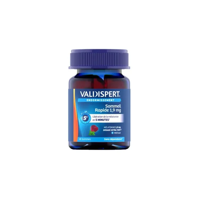 VALDISPERT ENDORMISSEMENT MELATONINE 1.9 MG 30 GOMMES