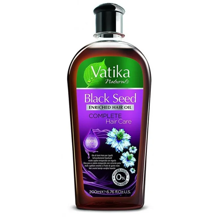 VATIKA NATURALS ≡ Huile Capillaire Au Nigelle