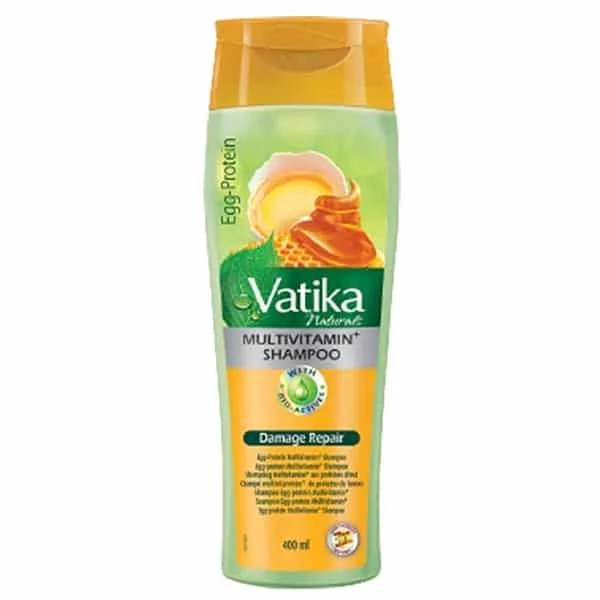 VATIKA Shampooing Multivitamin + aux protéines d’œufs et Miel