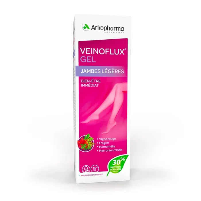 Veinoflux Gel – Jambes légères – Tube 150ml