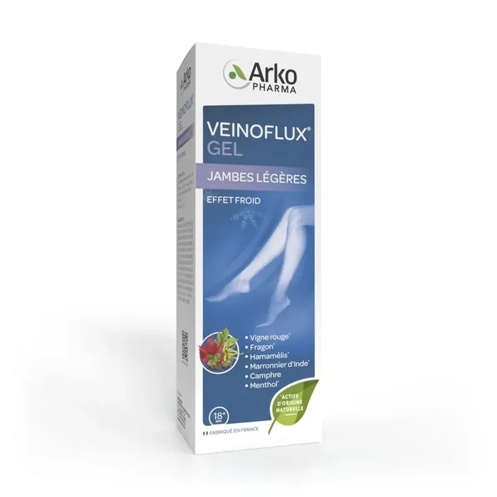 Veinoflux Jambes légères – Gel Effet Froid – 150 ml