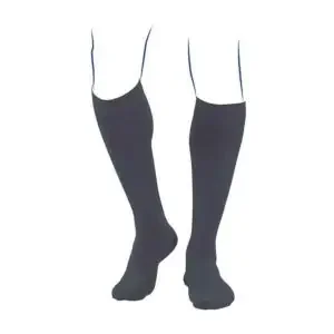 VENOFLEX Elégance – Chaussettes contention Homme – Classe 2 – Noir – Long