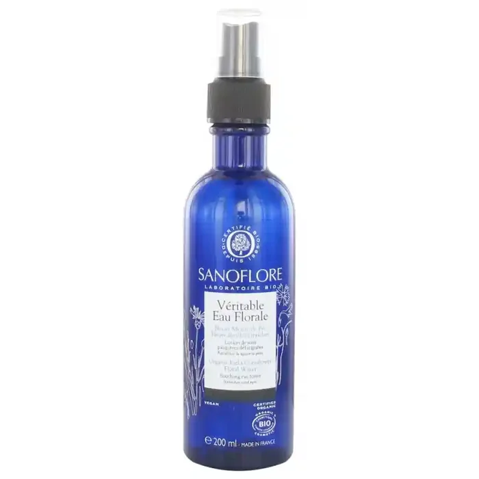 VERITABLE EAU FLORALE BLEUET MESSICOLE BIO 200ML SANOFLORE