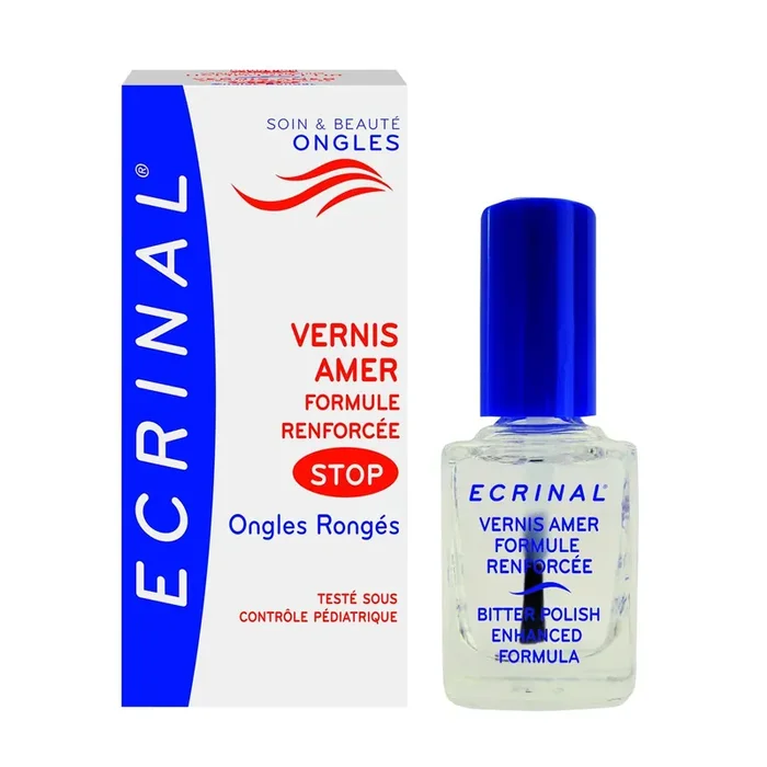 Vernis à ongles amer – Stop Ongles Rongés – Formule renforcée – 10ml