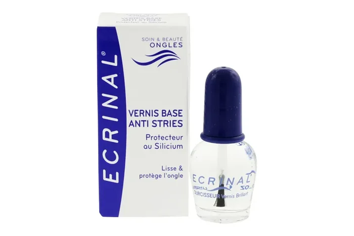 Vernis base Anti-stries – Lisse et Protège l‘ongle – Flacon pinceau 10ml