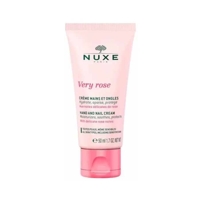 VERY ROSE CREME MAINS & ONGLES 50ML NUXE