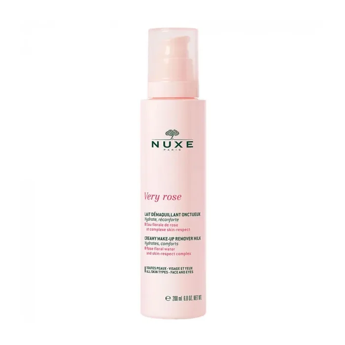 VERY ROSE LAIT DEMAQUILLANT ONCTUEUX 200ML NUXE