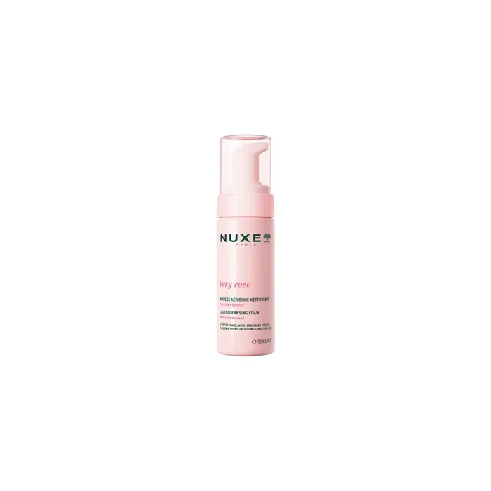 VERY ROSE MOUSSE AERIENNE NETTOYANTE 150ML NUXE
