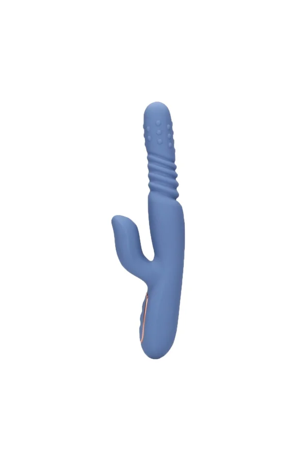 Vibromasseur – Perles rotatives chauffantes – Bleu