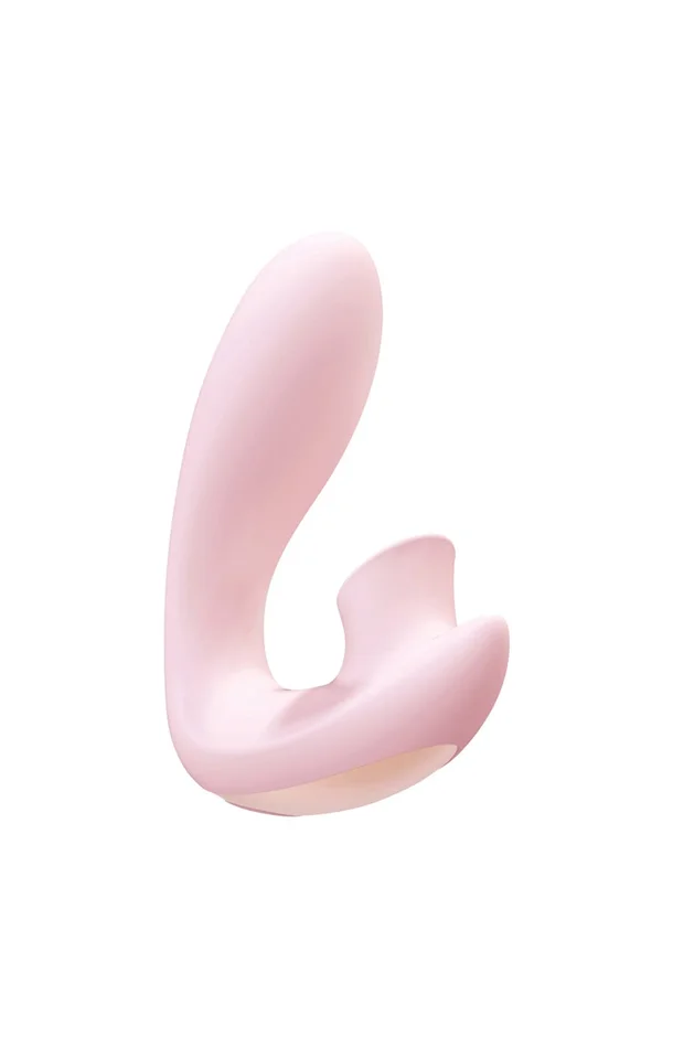 Vibromasseur point G et stimulateur de clitoris – Desirable – Rose