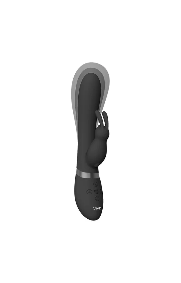 Vibromasseur rabbit – Taka – Noir