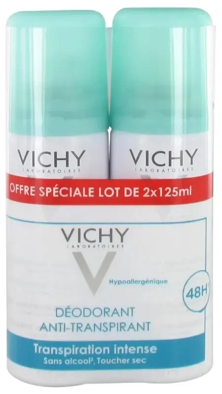 Vichy Anti-Transpirant Aérosol Duo 2 X 125 ml