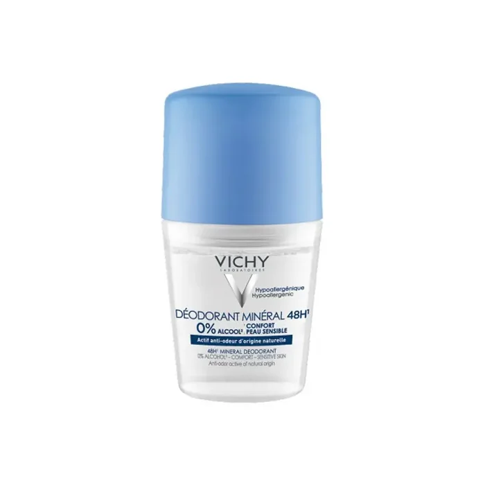 Vichy deodorant mineral 48H roll-on peau sensible 50ml