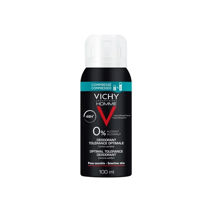 Vichy homme deodorant 48h tolerance optimale spray 100ml