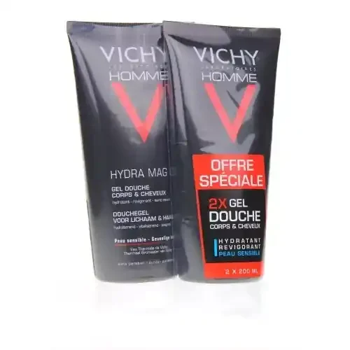 VICHY HYDRA MAG C Gel Douche Hydratant Revigorant Lot de 2