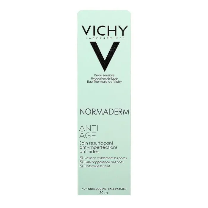 Vichy Normaderm Soin Anti-âge ,anti-imperfection et anti-rides, flacon 50 mL
