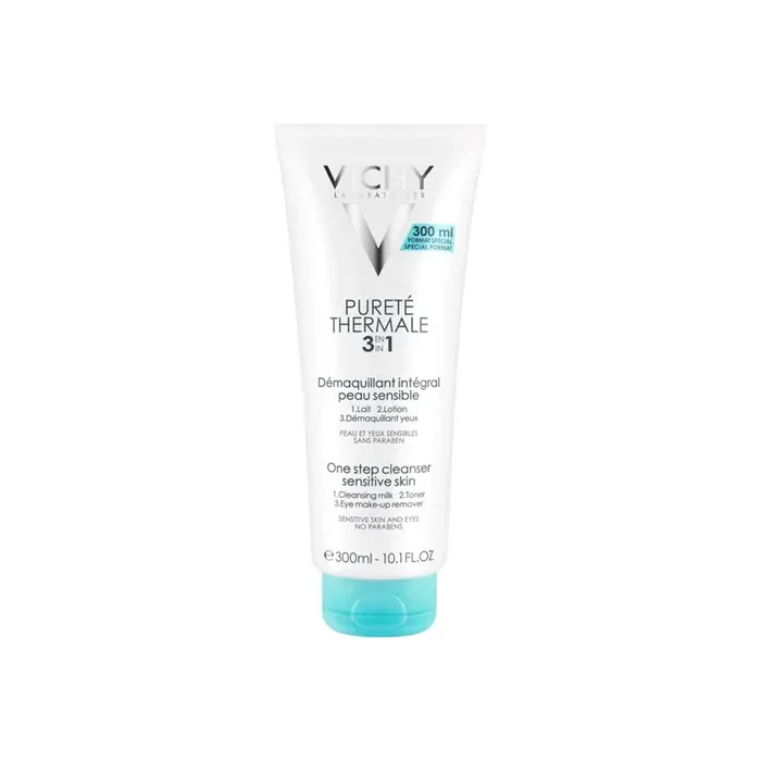 Vichy purete thermale 3en1 demaquillant integral peau sensible 300ml