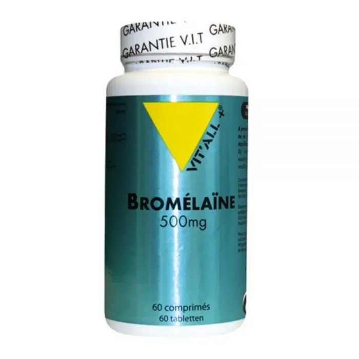 Vit‘all+ Bromélaïne végétale 500mg, 60 gélules végétale