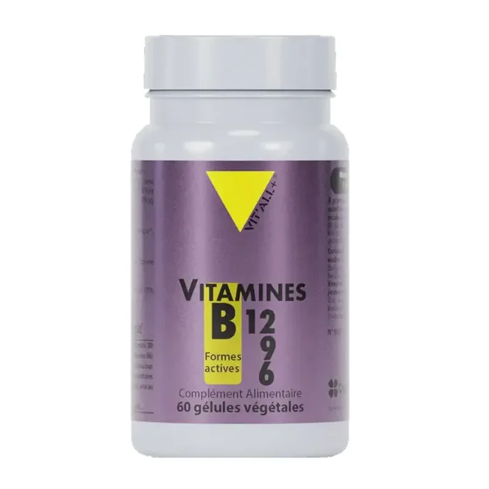 Vit‘all+ Vitamine B12 B6 B9, 60 gélules végétales