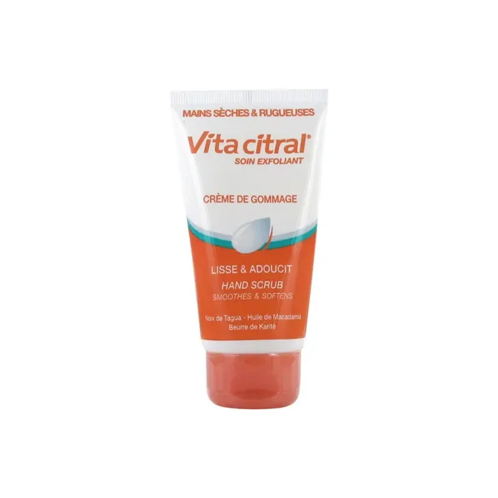 VITA CITRAL CREME DE GOMMAGE MAINS SECHES ET RUGUEUSES 75ML ASEPTA
