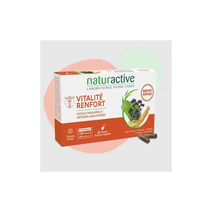 VITALITÉ RENFORT 30 GELULES NATURACTIVE