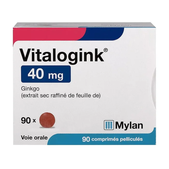 Vitalogink 40 mg – Troubles cognitifs – Mémoire – 90 comprimés