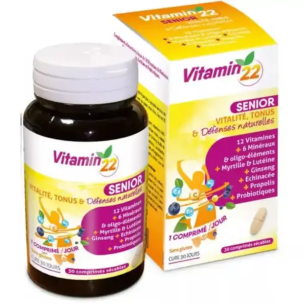 Vitamin22 Senior Comprimés x 30