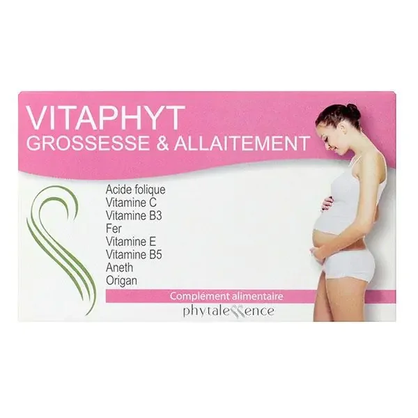 Vitaphyt grossesse & allait 60 gélules