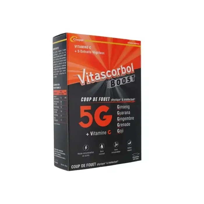VITASCORBOL BOOST 5G 20 AMPOULES COOPER