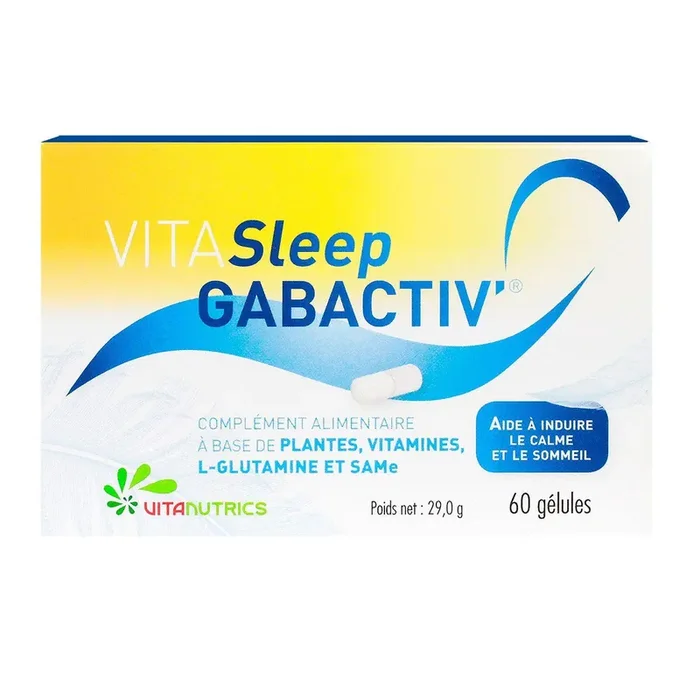 Vitasleep gabactiv 60 gélules