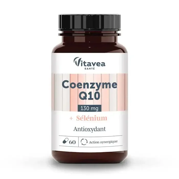 Vitavea coenzyme q10 + sélénium 60 gélules