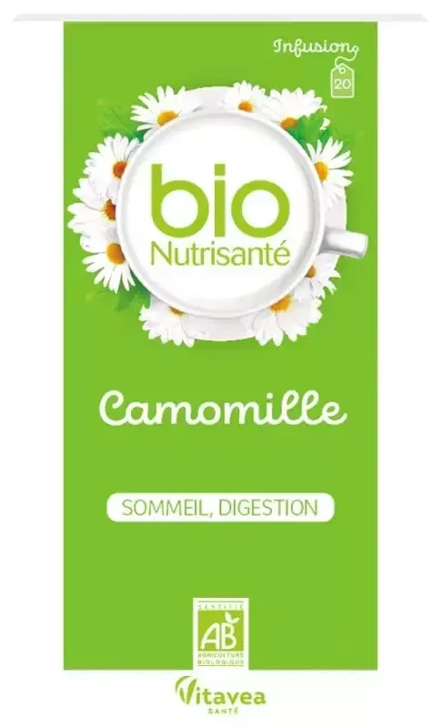 Vitavea Infusion Camomille Bio 20 sachets
