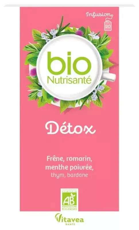 Vitavea Infusion Détox Bio 20 sachets