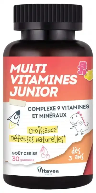 Vitavea Multivitamines Junior Cerise 30 gummies
