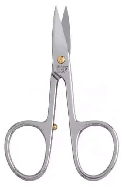 Vitry Ciseaux Ongles Droits Inox Brillants