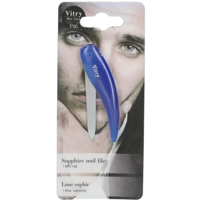 Vitry Lime à ongles Saphir rétractable
