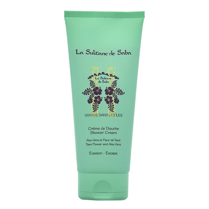 Voyage Dans Les Îles – Crème de Douche Fleur de Tiaré & Aloé Vera 200 ml