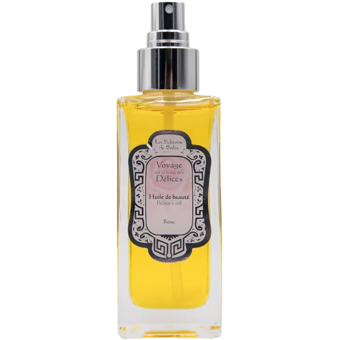 Voyage sur la Route des Délices – Huile de Beauté à la Rose 200 ml