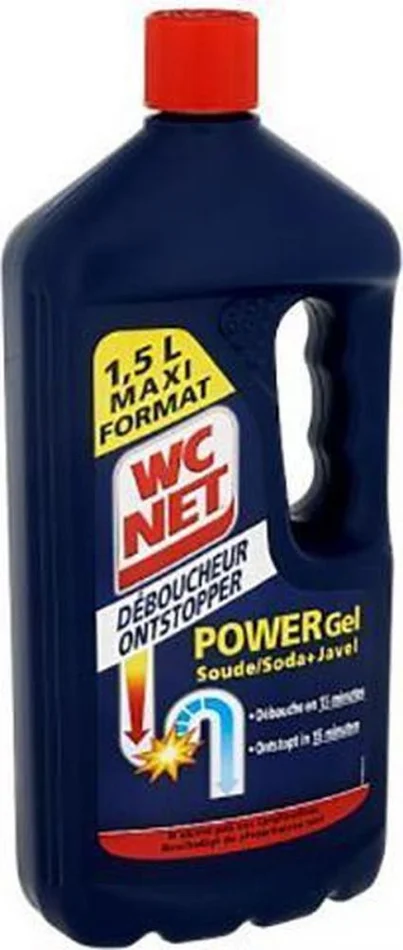 WC NET Déboucheur Power Gel 1,5L